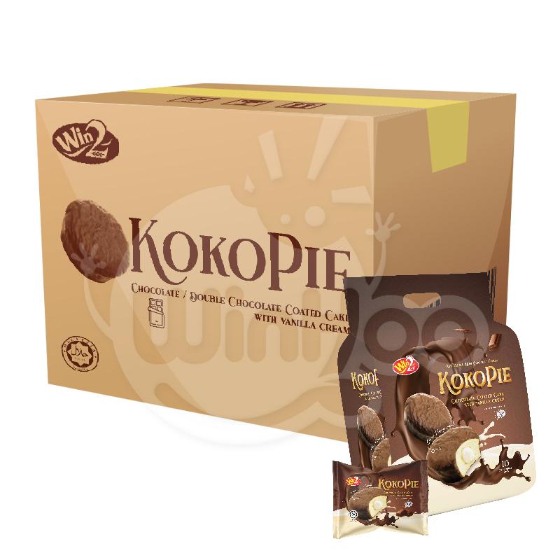 Bake Story Kokopie Chocolate Coated Cake With Vanilla Cream 18 Bags
