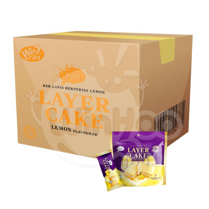 Bake Story Lemon Flavoured Layer Cake 16g x 7pkts x 36bag