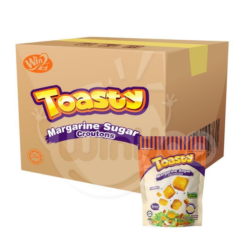 TOASTY MARGARINE SUGAR FLAVOURED CROUTON 100G X 36 BAG