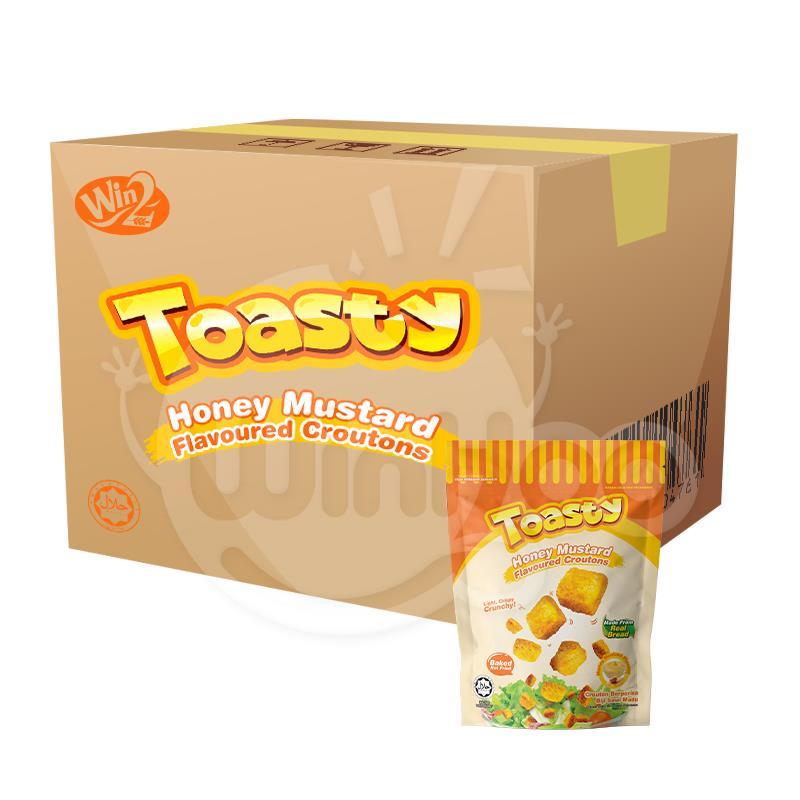 TOASTY HONEY MUSTARD FLAVOURED CROUTON 100G X 36 BAG
