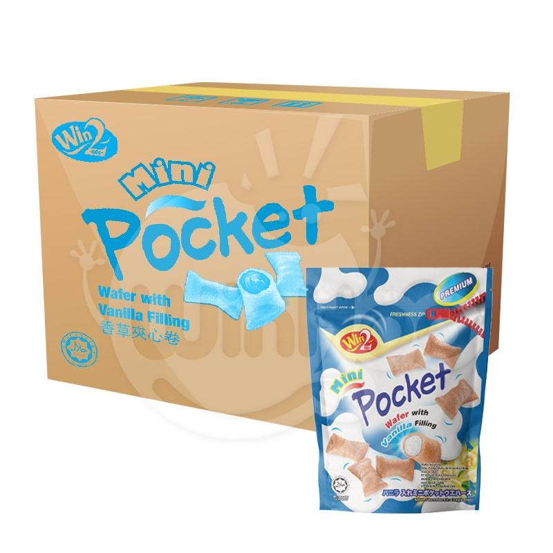 Mini Pocket Wafer with Vanilla Filling 36 Pkts