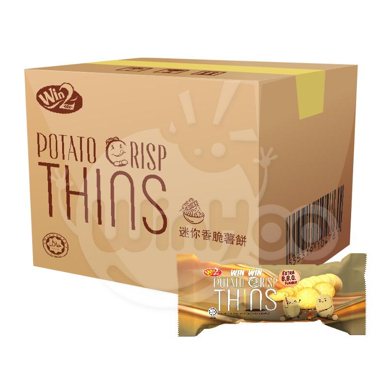 Potato Crisp Thins Extra BBQ Flavour 36 Trays