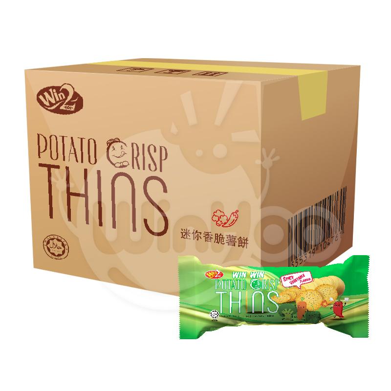 Potato Crisp Thins Spicy Vegetable Flavour 36 Trays