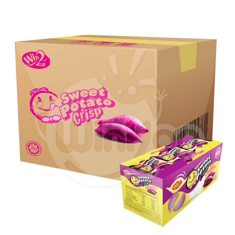 Sweet Potato Crisp Sweet Potato Flavour 12 Boxes