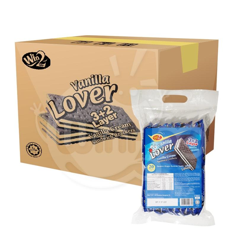 Vanilla Lover Vanilla Cream Sandwich Crackers 12 Bags