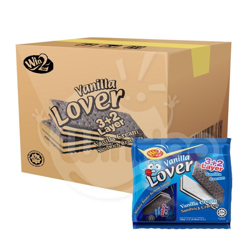 Vanilla Lover Vanilla Cream Sandwich Crackers 36 Bags